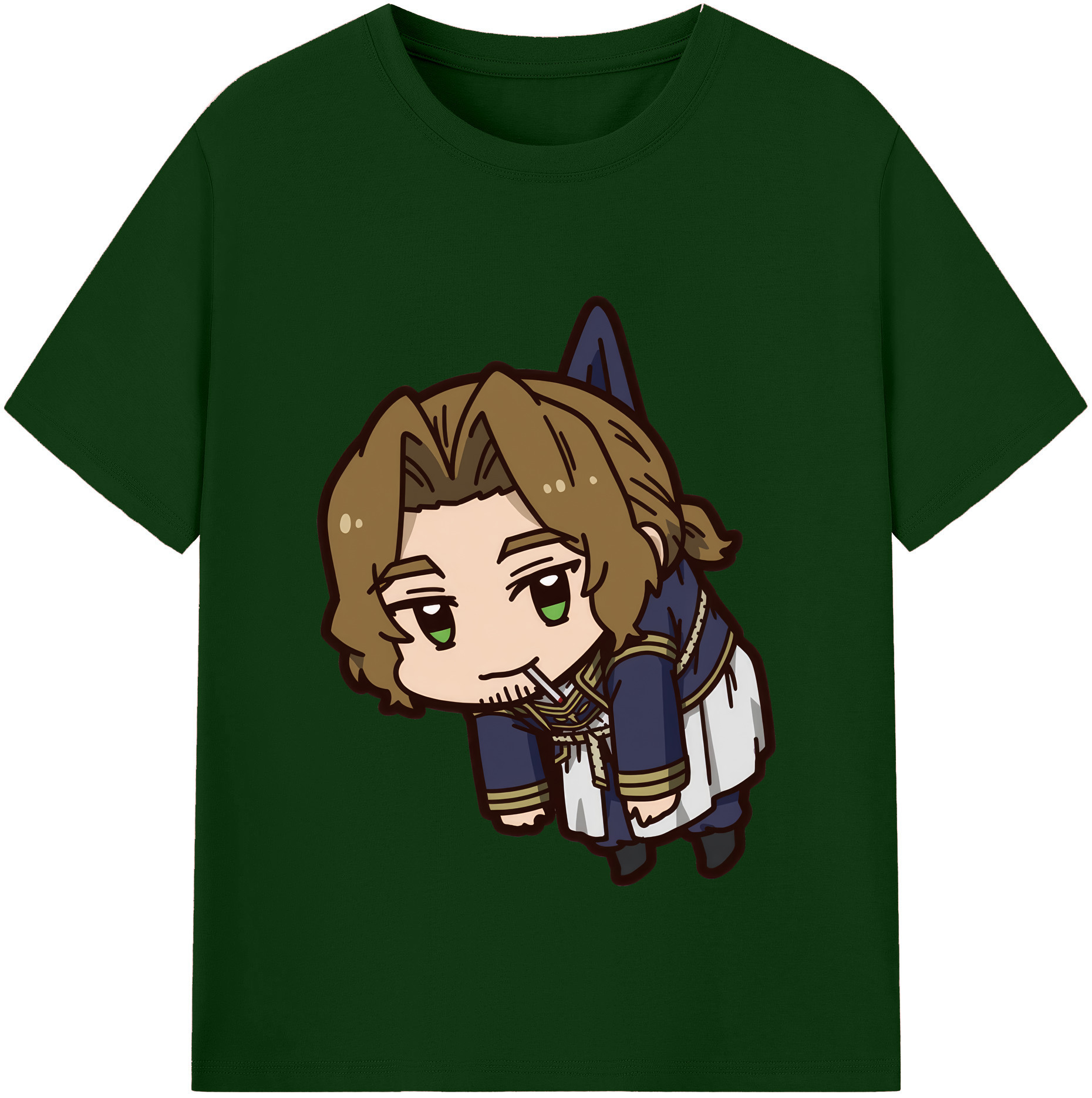 （画像用） 葬送のフリーレン Frieren 綿100％半袖Tシャツ（フロントプリント）